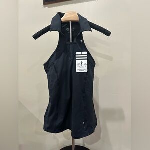 Flir Tee Black Sleeveless Golf Top